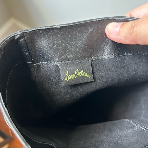 Sam Edelman Patton 2 knee high black leather riding boots - Picture 11 of 11